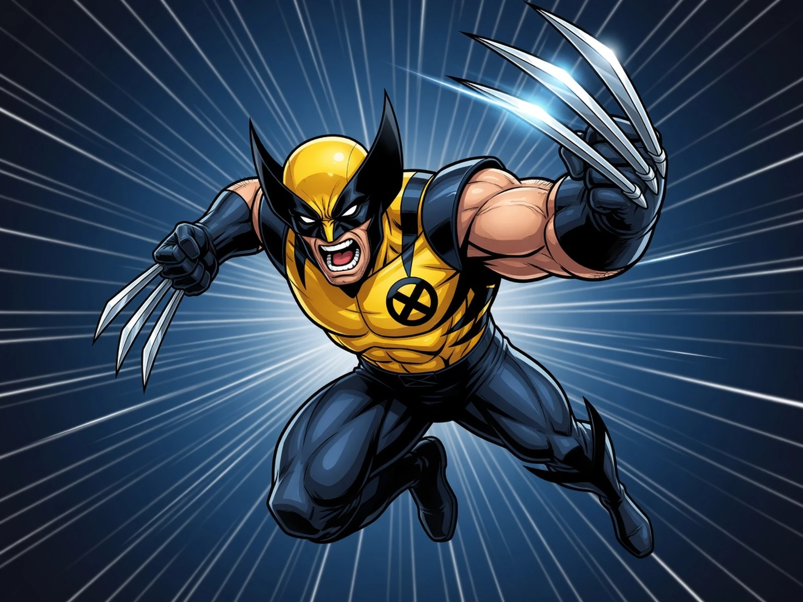 Wolverine Sentinel Slash Icon